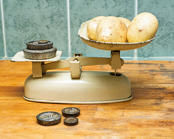 Old Antique weight measuring and kitchen goods weighing