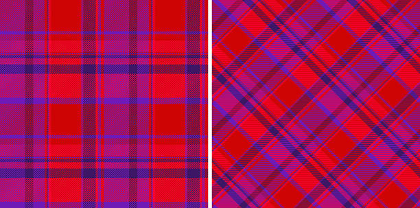 istock Vibrant tartan texture showcases classic patterns with a modern twist. Perfect for backgrounds, textiles, or adding a splash of color to your creative projects. 2235828176