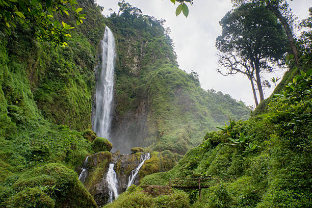 istock Beautiful view of Citambur Waterfall In Cianjur West Java Indonesia 2235833475