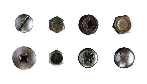 istock set of rusty screw nuts heads isolated 2235835969