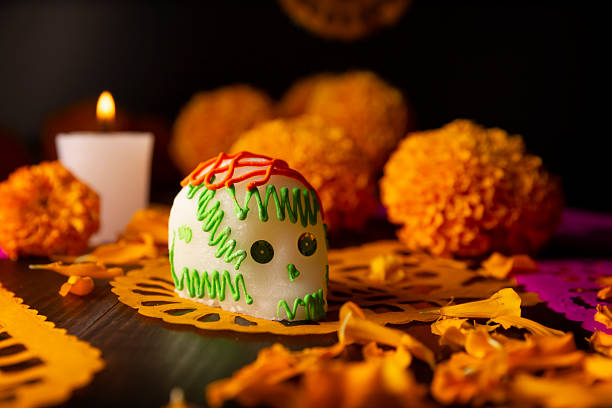 istock sugar skull day of the dead offering altar deco 2235844796