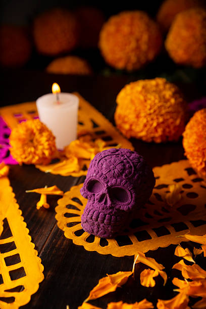 istock day of the dead offering altar sugar skull 2235844841