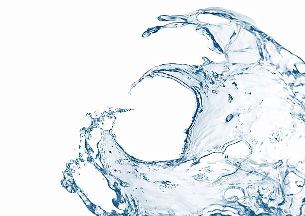 istock 3d illustration of blue waves and splashes 2235846268