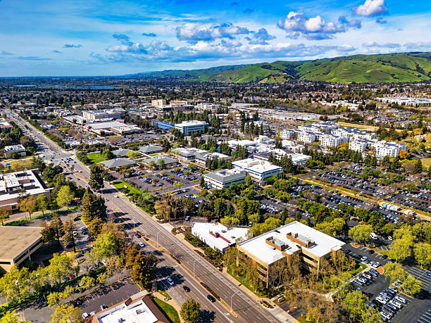 istock Fremont Business District Aerial 2235849620