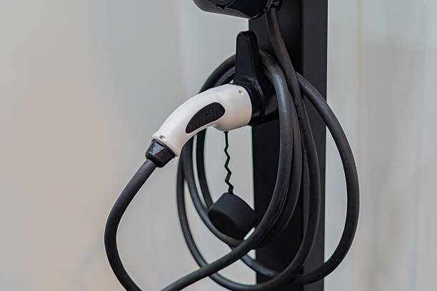 istock Electric vehicle charging stations at various locations 2235858049