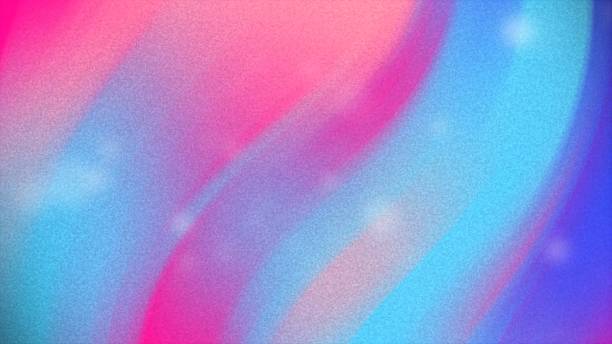 istock Abstract colorful background with smooth wavy lines and a soft, blurred texture, creating a vibrant visual 2235867535