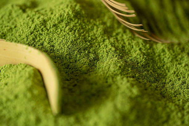 Matcha green tea powder