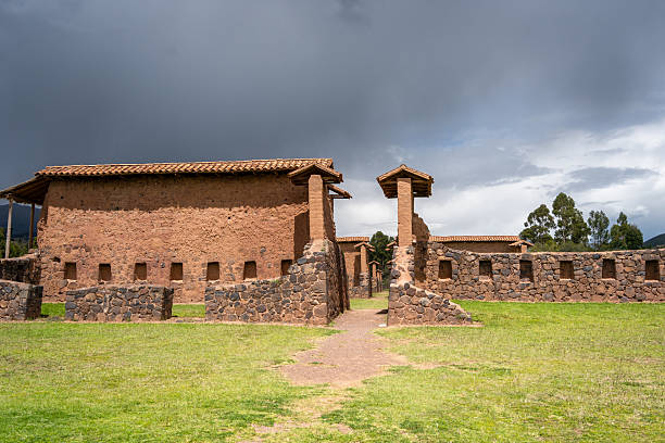 istock Ancient Ruins of Raqchi in the Peruvian Highlands Under Clouds 2235878538