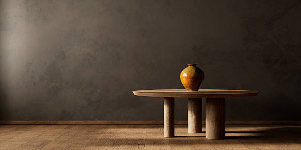A detail of a classic room interior with modern furniture, cgi