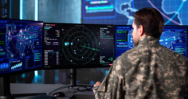 istock Senior Army Officer Analyzing Aerial Surveillance Data 2235904809