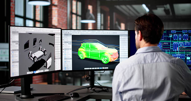 istock Senior Engineer Designs Aerodynamics For Cars 2235904821