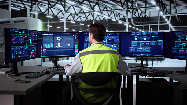 istock Senior Man Learning Industrial Plant SCADA Technology 2235904850