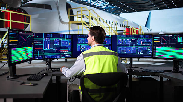 istock Skilled Aircraft Mechanic Ensuring Efficient Aviation Maintenance 2235904860