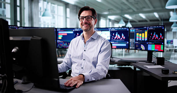 istock Elderly Businessman Analyzing Financial Growth 2235904909