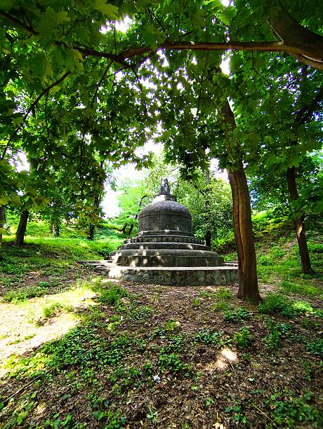 istock Borobudur Stupa in green park nature 2235906454