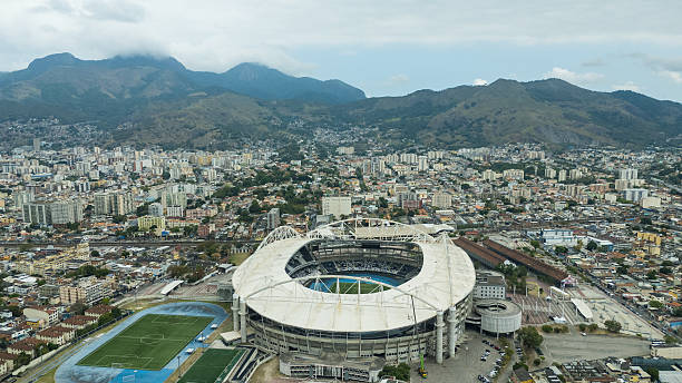 Nilton Santos Stadium, key sports arena in Rio de Janeiro. Rio de Janeiro, Brazil on Sep 10, 25
