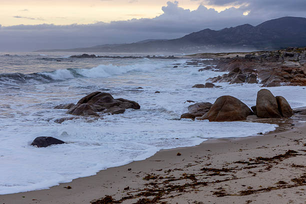 istock The ocean is calm and the sky is cloudy 2235911685
