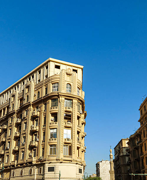 istock historical iconic old building at Talaat Harb Square downtown. Cairo, Egypt 2235916722