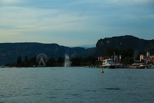 Lake Garda eveining Sun in Bardolino