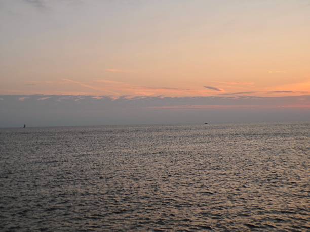 istock Lake Michigan at dusk after sunset. 2235922536