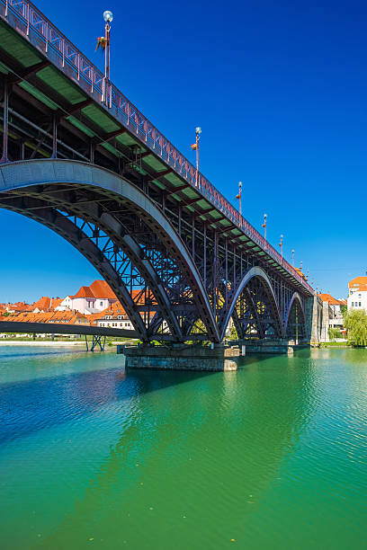 istock Bridge over Drava river in Maribor, Slovenia 2235925200