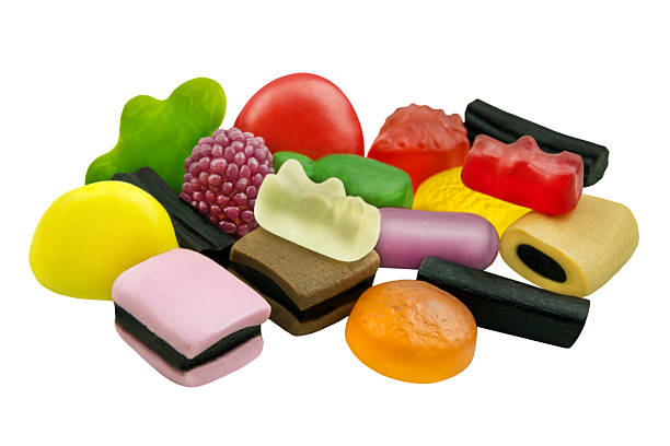istock Various colorful sweets isolated on white background 2235925773