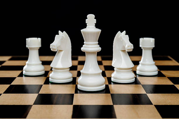 istock A row of chess pieces on chess board 2235926468