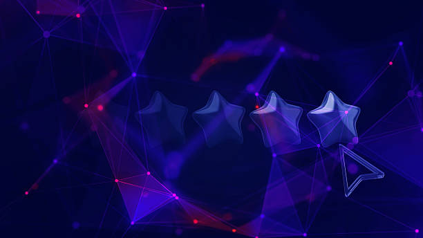 istock Service or product rating or ranking concept composited with networked plexus environment 2235927792