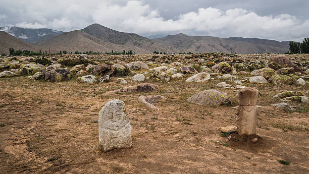istock The view of petroglyphs in Cholpon Ata 2235934985