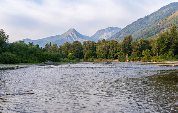 istock Early morning over Wenatchee River in Leavenworth Washington State 2235936876