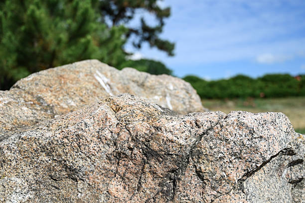 Large stone surface with detailed mineral structure, perfect as a pedestal or platform for collages, showcasing products, branding, or digital presentations.
