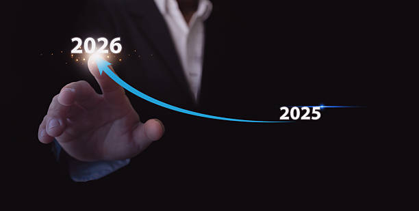istock Business Growth Vision from 2025 to 2026 with Future Planning Concept 2235952172