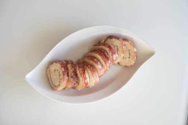 homemade recipe for salami snack rolls