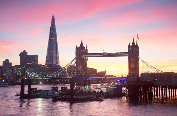 istock The tower bridge on Thames river The Shard office tower background. 2235967620
