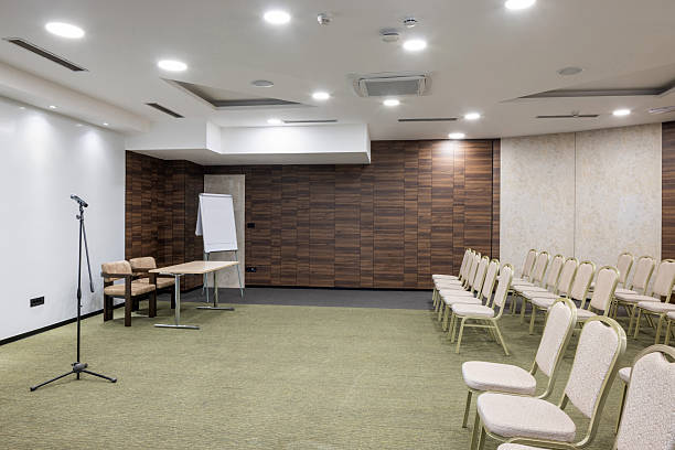 istock Interior of a conference room in a hotel 2235968677