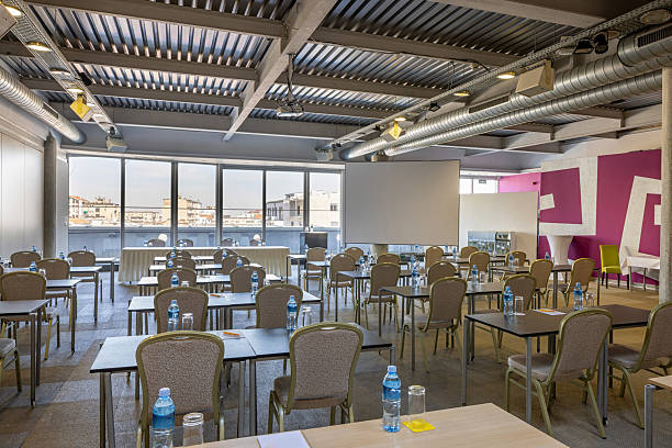 istock Interior of a conference room in a hotel 2235970806