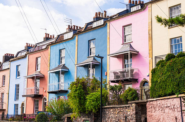 istock Colourful Townhouses in Bristol 2235973413