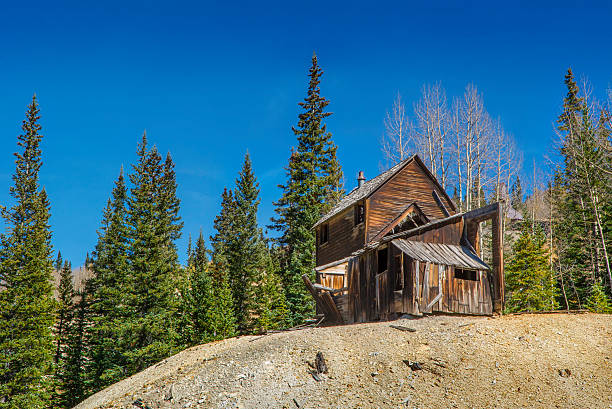 istock Old Mining Cabin At the Red Mountain Mining District Ironton Colorado 2235978526