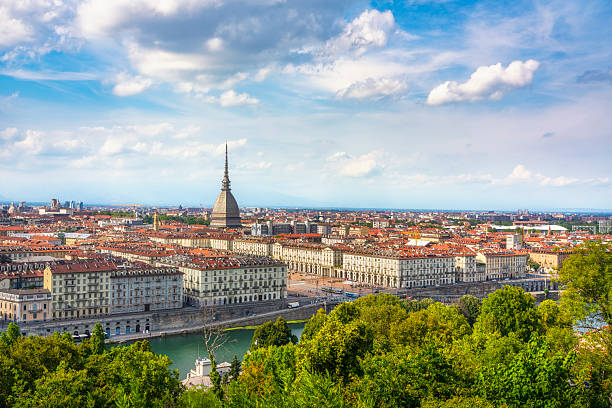 istock Turin and Mole Antonelliana aerial view, Italy 2235996749