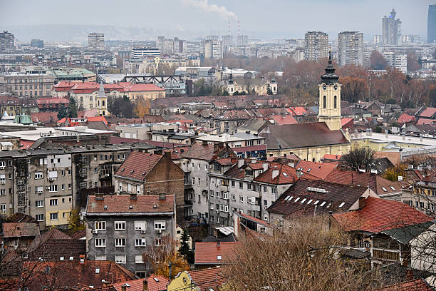 istock View to Beograd from Gardos viewpoint 2236000800