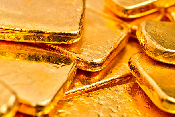 istock Photo a gold bars background 2236026938
