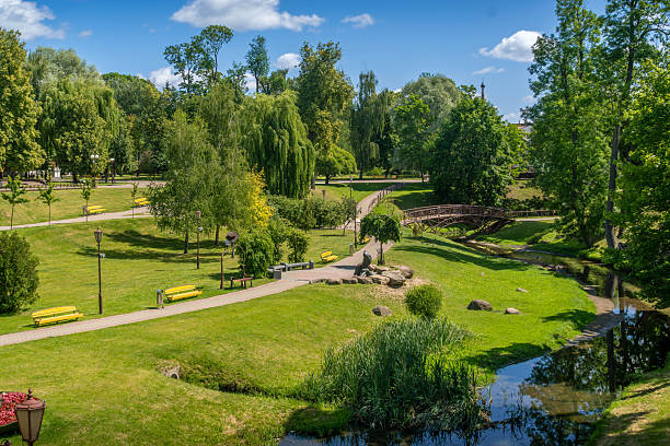 istock City park in Grodno, Belarus, during a sunny day 2236030798
