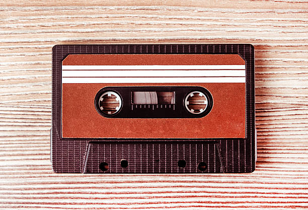 istock Old Audio Tape Cassette closeup 2236033484