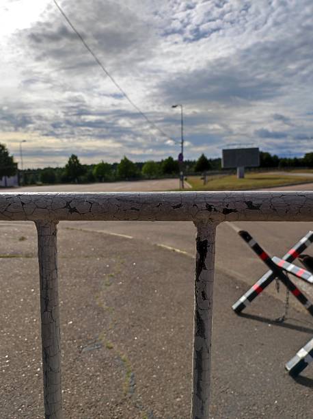 istock Metal barriers, road barriers 2236036307