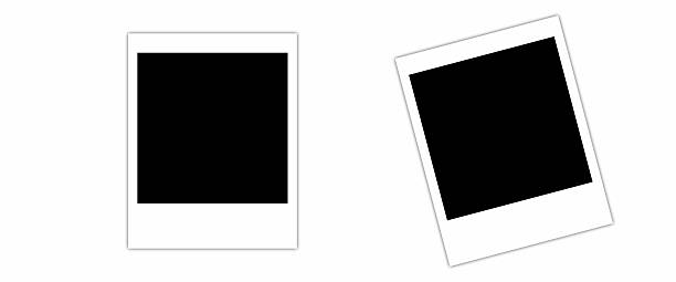 istock Polaroid photo frame on a white background. Blank instant photo template for design and mockups. Vector illustration. 2236036406