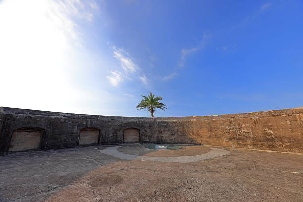 Baimiweng Fort, Old Dutch-built fort at Guanghua Rd, Zhongshan District, Keelung City, Taiwan