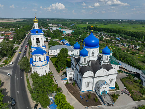 istock Bogolyubovo Monastery church and bell tower 2236044941