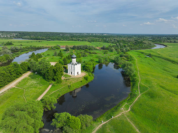 istock Church of the Intercession on the Nerl fields 2236045970