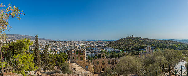 istock View over Athens and Odeon of Herodes Atticus at Acropolis, Athens 2236052255