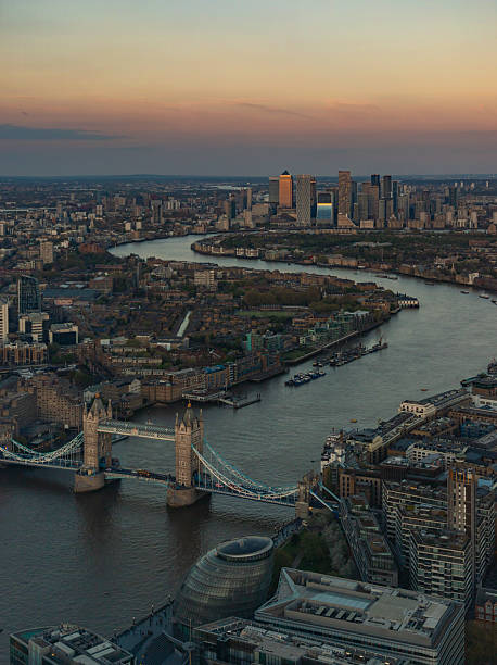 istock Thames River and East London at Sunset 2236059724